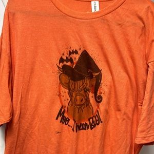 Adorable Highland Cow TShirt XXL